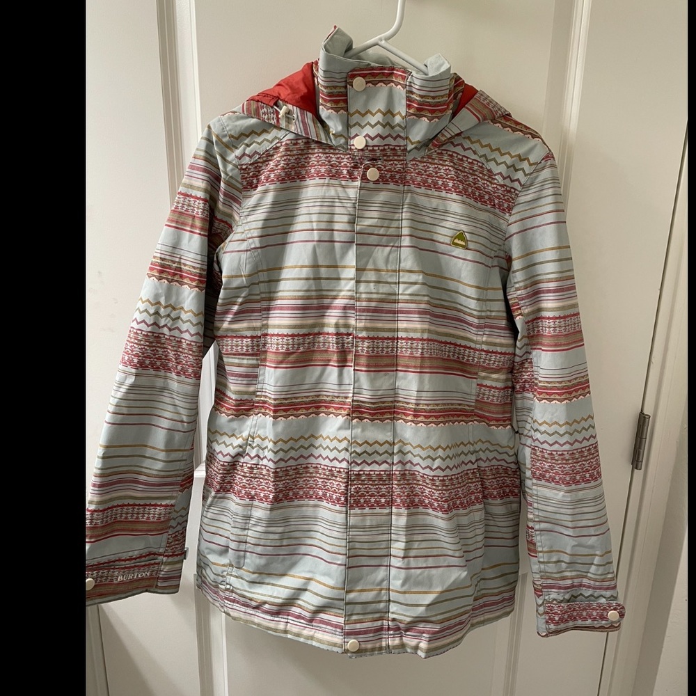 Burton women’s medium insulated ski jacket